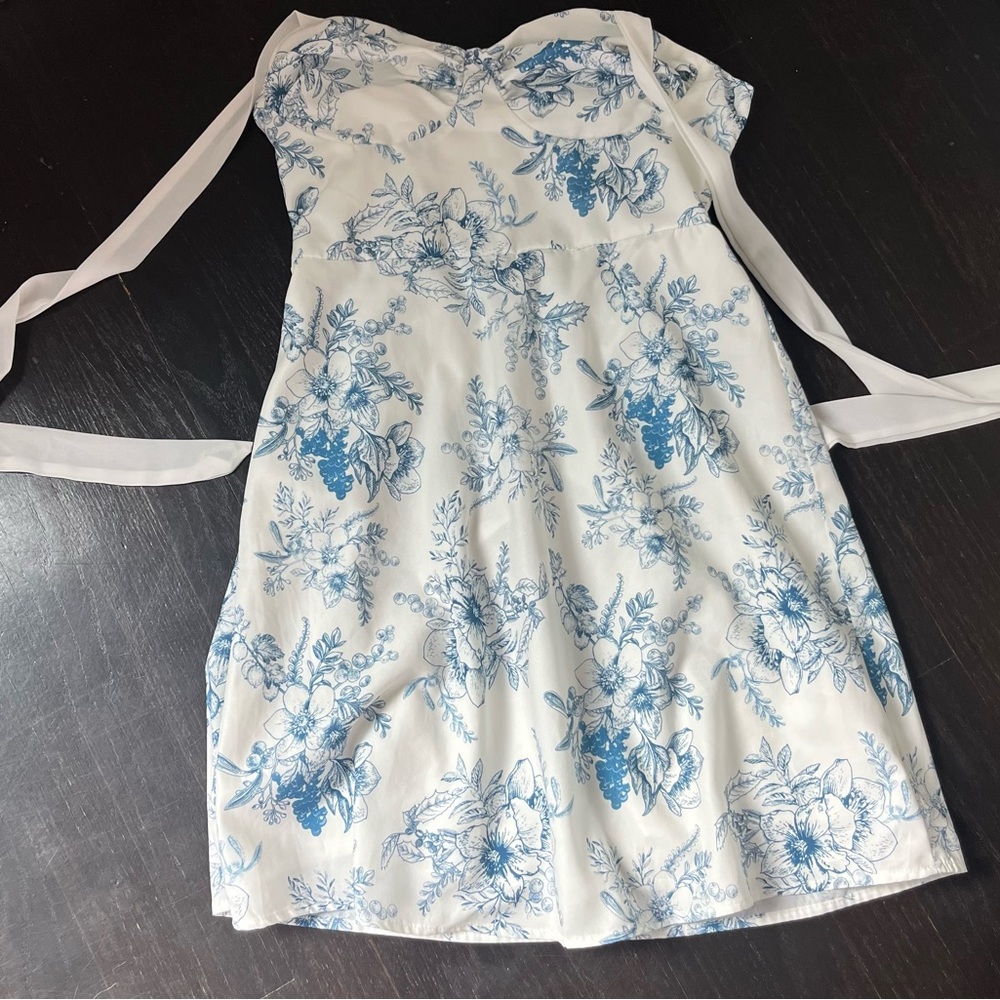 Blue Mini Dress